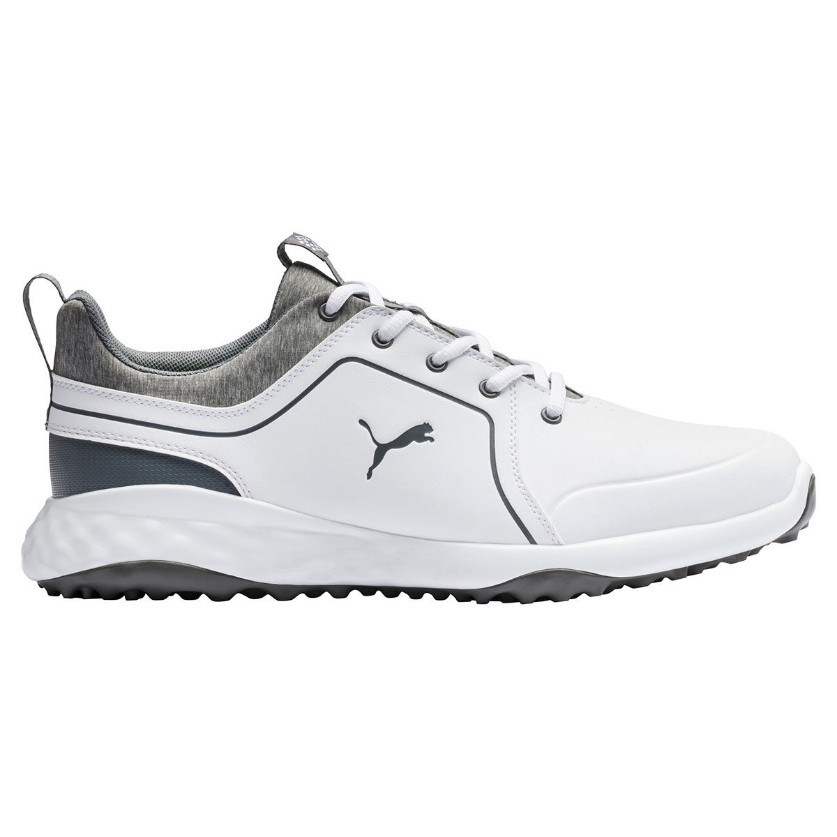 Chaussures PUMA Golf Grip Fusion 2.0, homme, 8, White/quiet shade, Normal | Online Golf