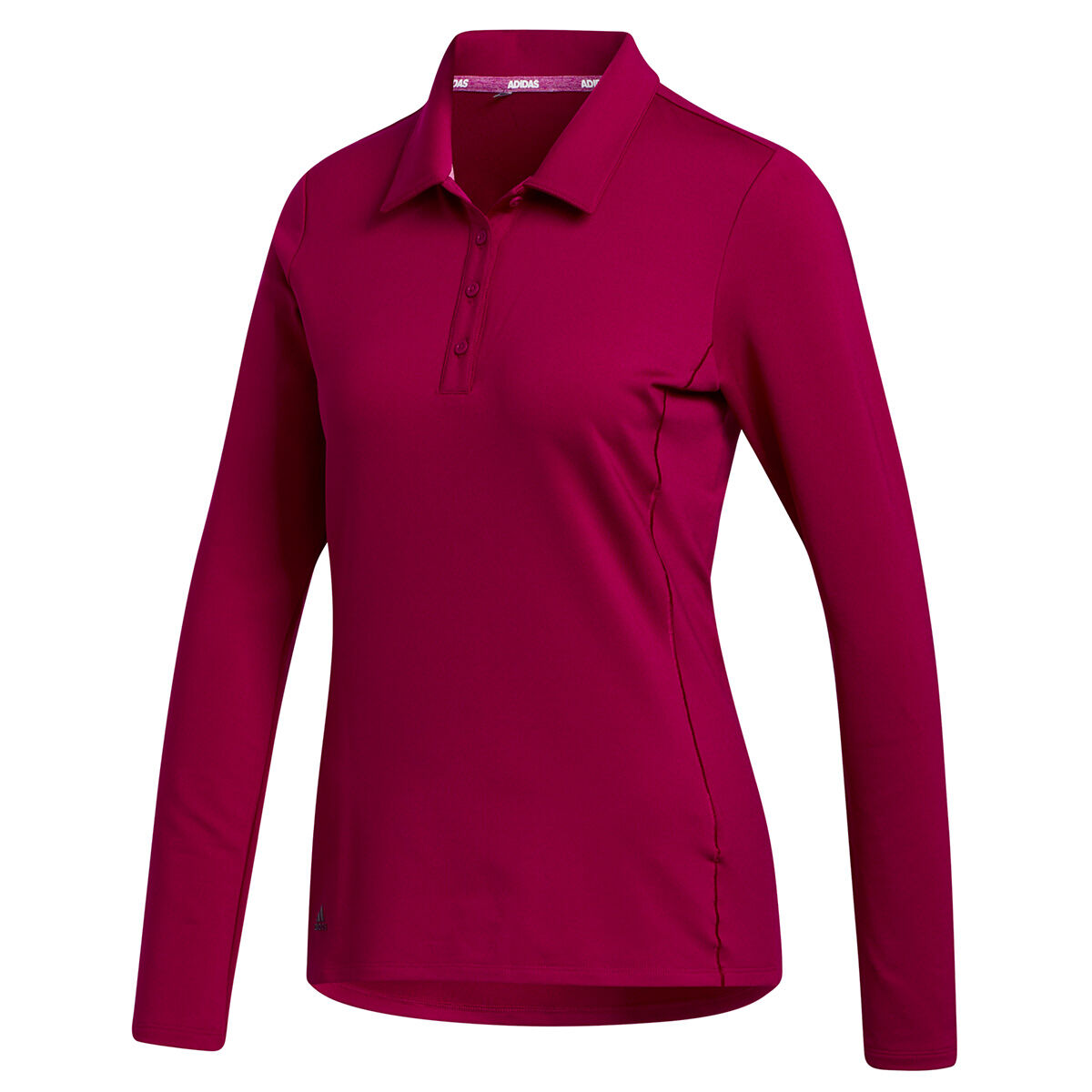 Polo adidas Golf COLD.RDY Long Sleeve pour femmes, femme, XS, Power berry | Online Golf