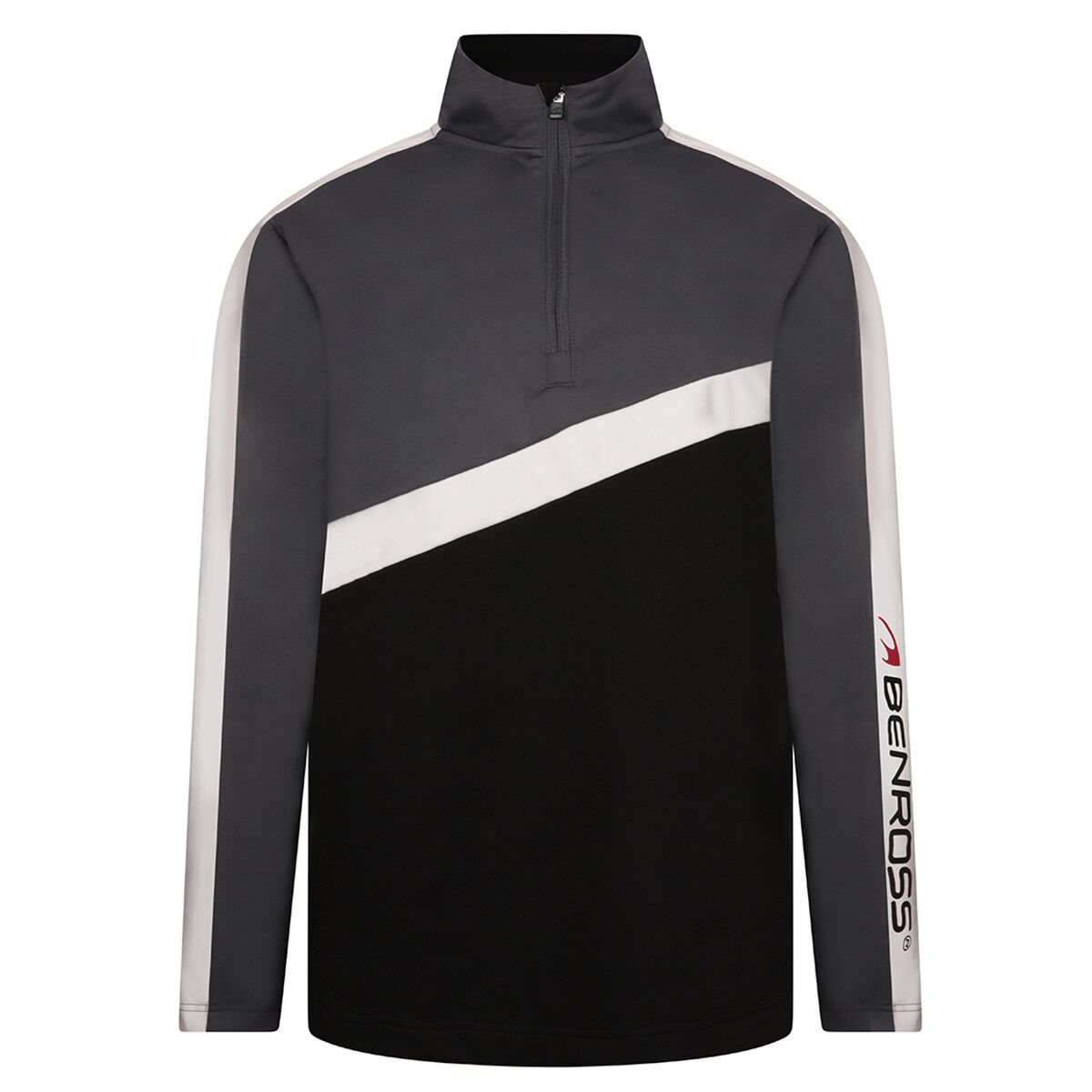 Vêtement intermédiaire Barricade Benross, homme, Grey/ black, Small  | Online Golf
