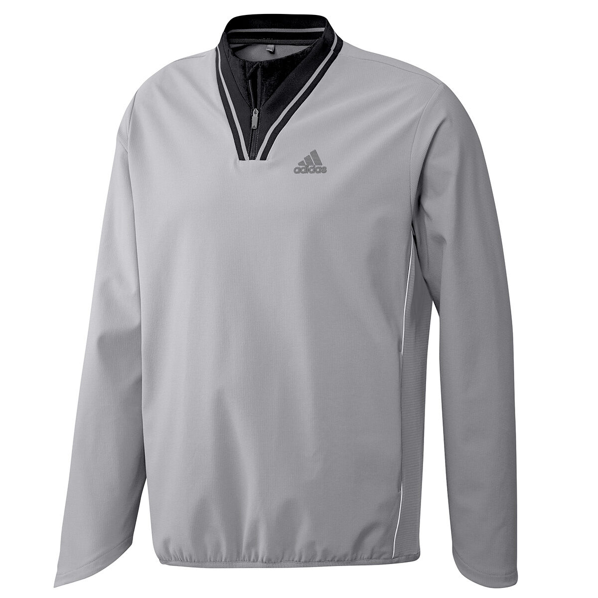 Vêtement intermédiaire adidas Golf Sport Pinnacle 1/4 Zip, homme, Petit, Light grey | Online Golf