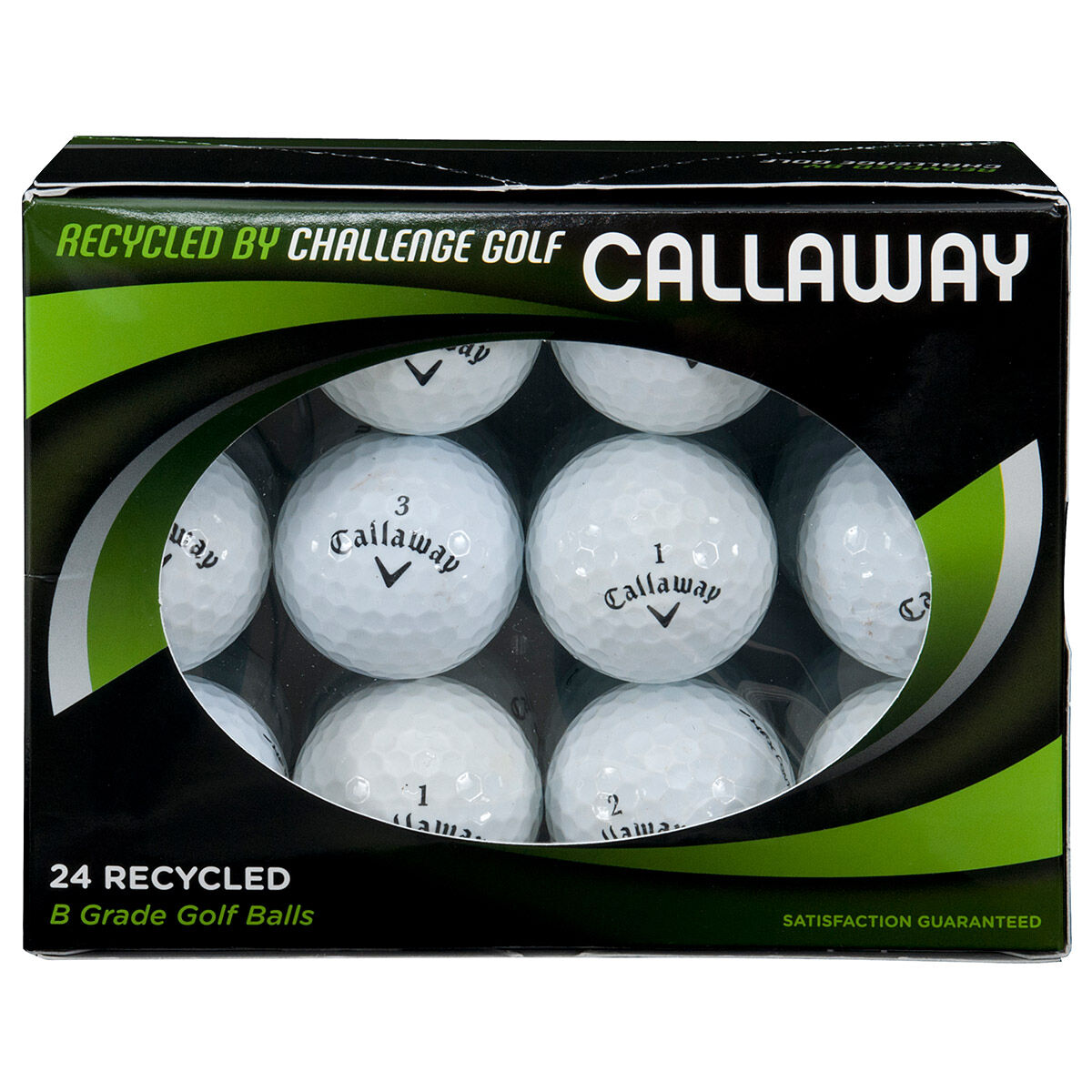 24 balles de golf recyclées Challenge Golf Callaway, homme, Blanc | Online Golf