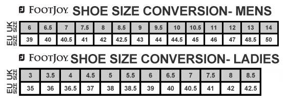 Guide des tailles chaussures